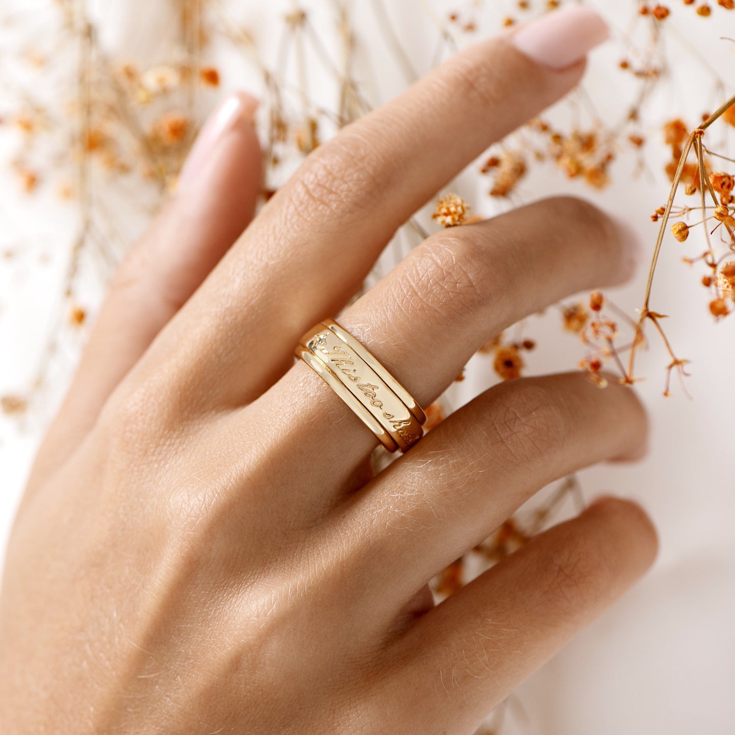 This Too Shall Pass - Fidget Ring