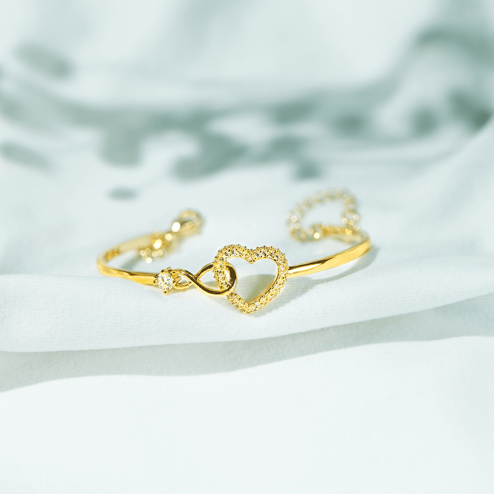 Infinity Heart Bracelet