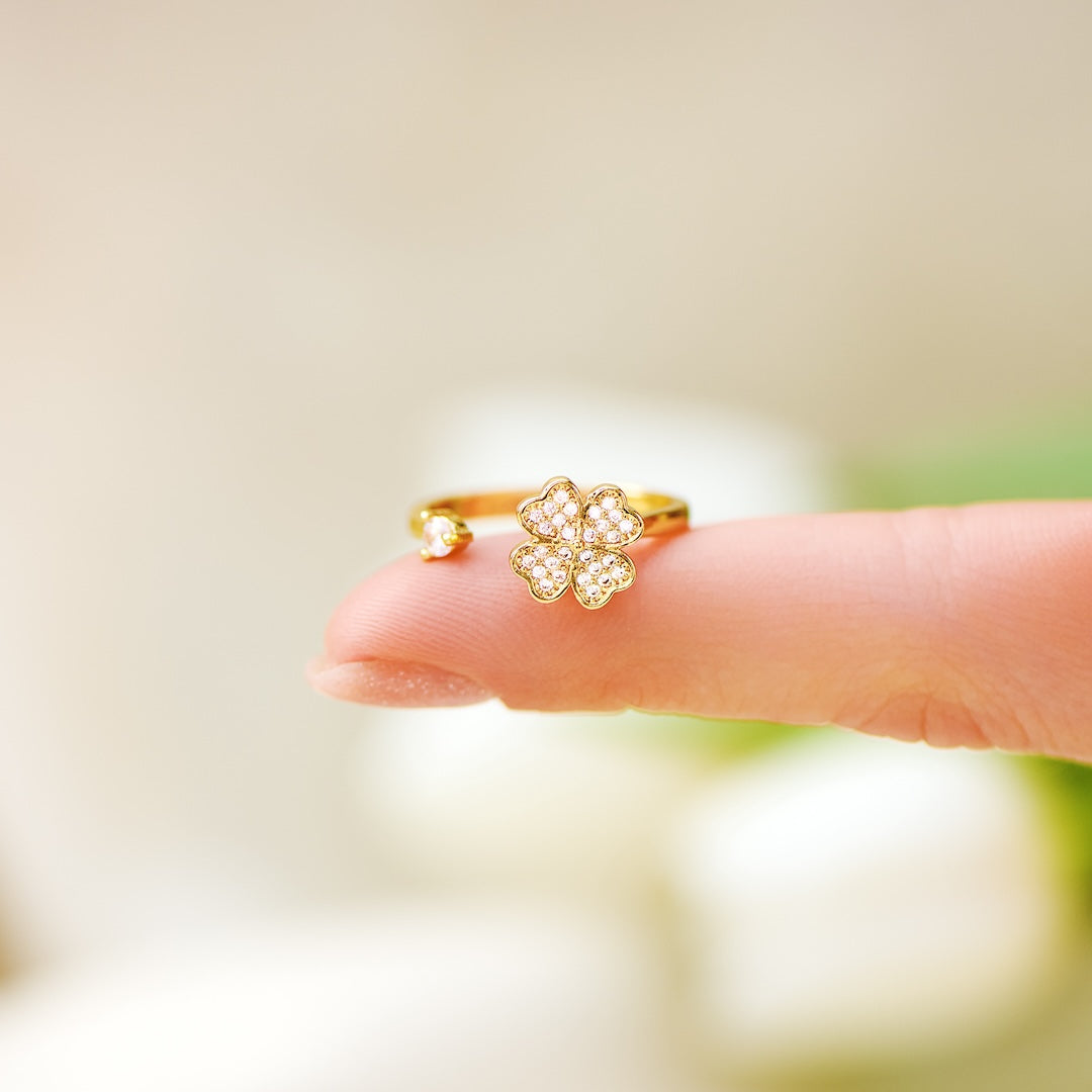 Clover Fidget Ring