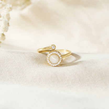 Moon Fidget Ring