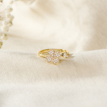Clover Fidget Ring