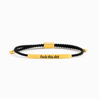 F♡ck This Shit - Motivational Tube Bracelet