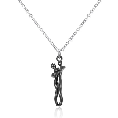 COLLANA "ABBRACCIAMI" IN ARGENTO S925