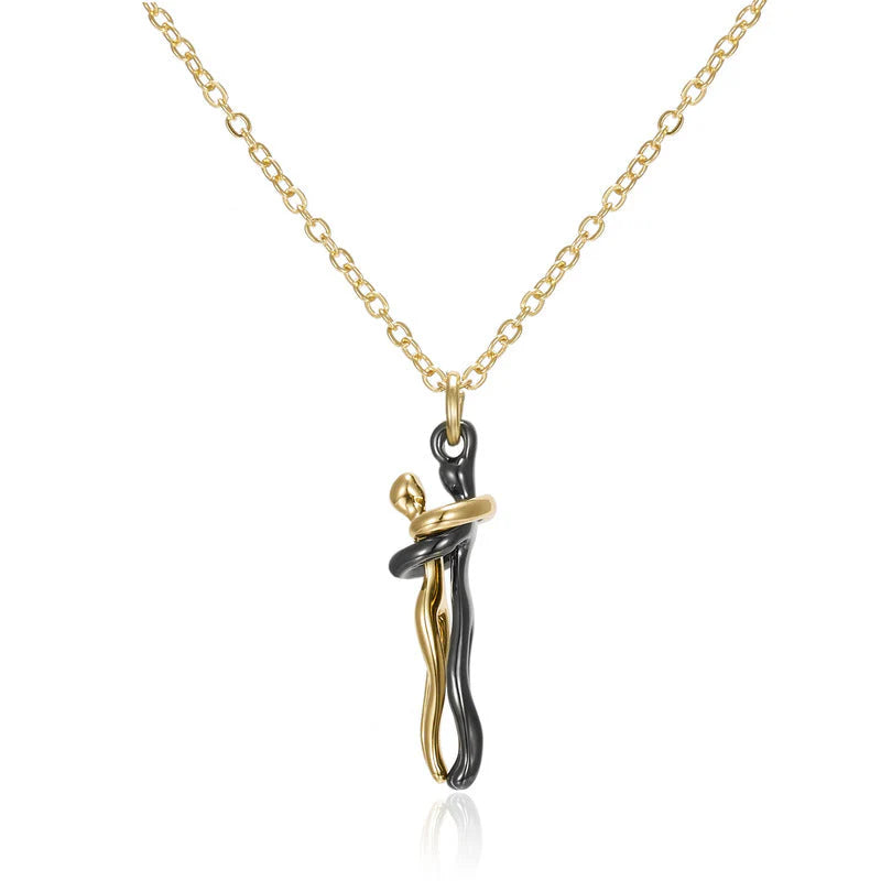 COLLANA "ABBRACCIAMI" IN ARGENTO S925