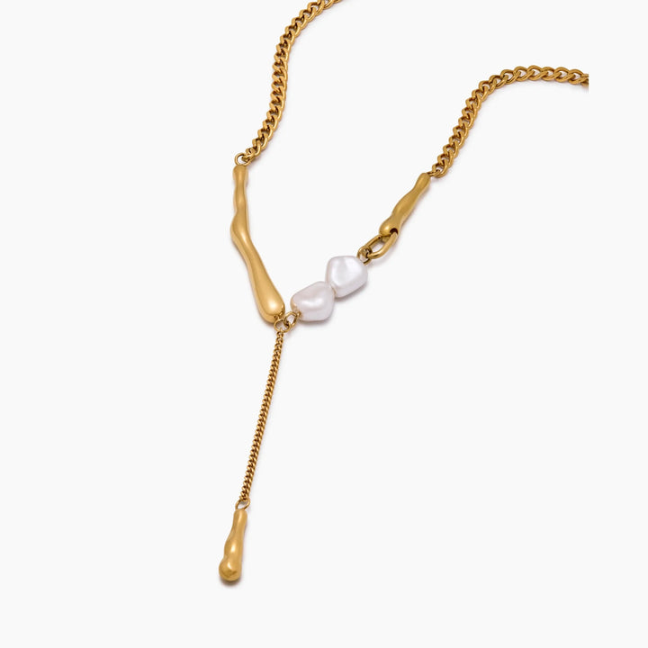 Pearl Bar Necklace
