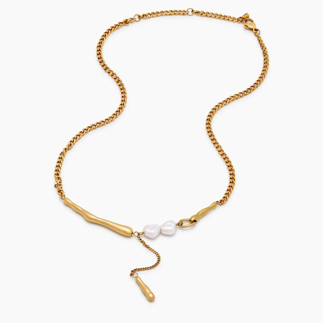 Pearl Bar Necklace