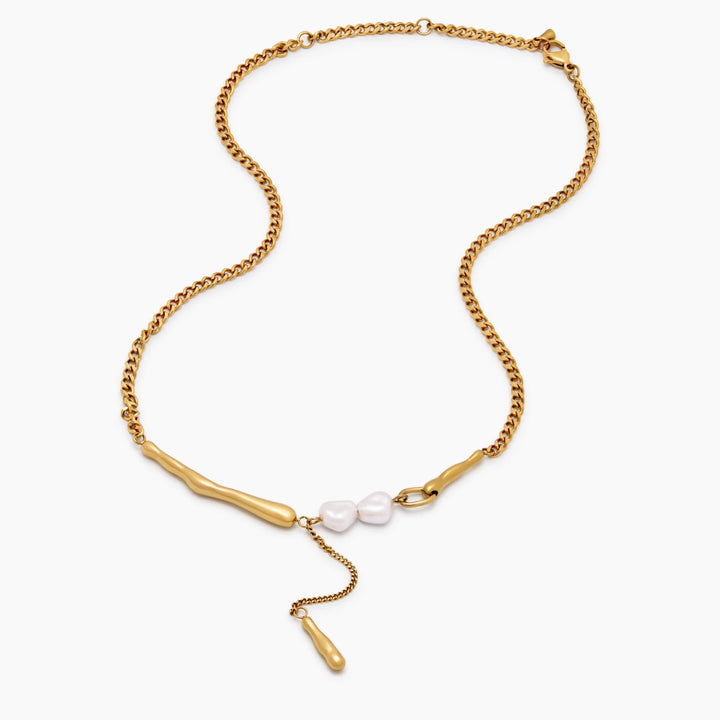 Pearl Bar Necklace