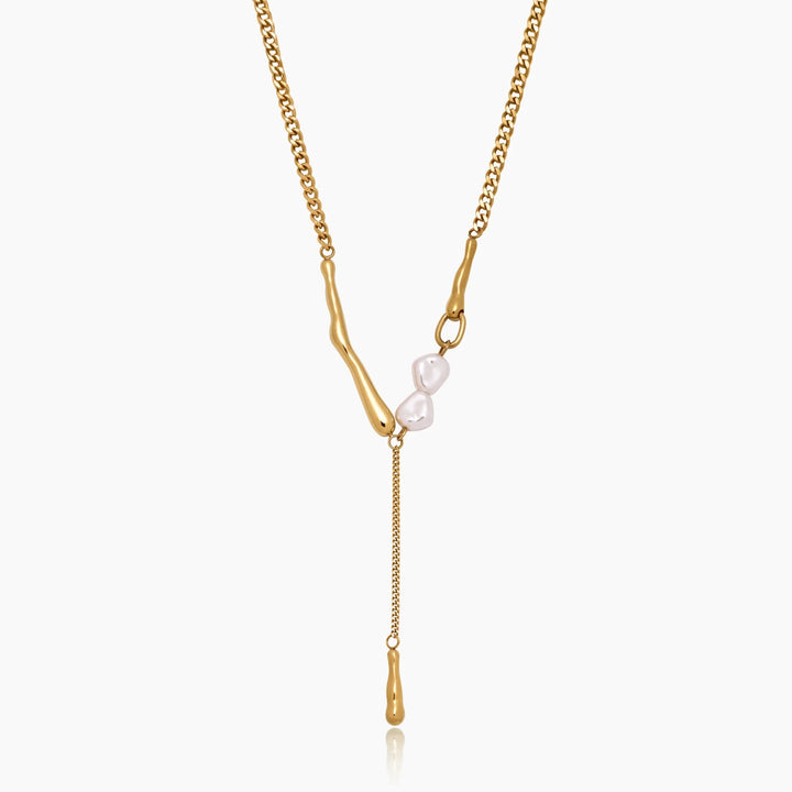 Pearl Bar Necklace
