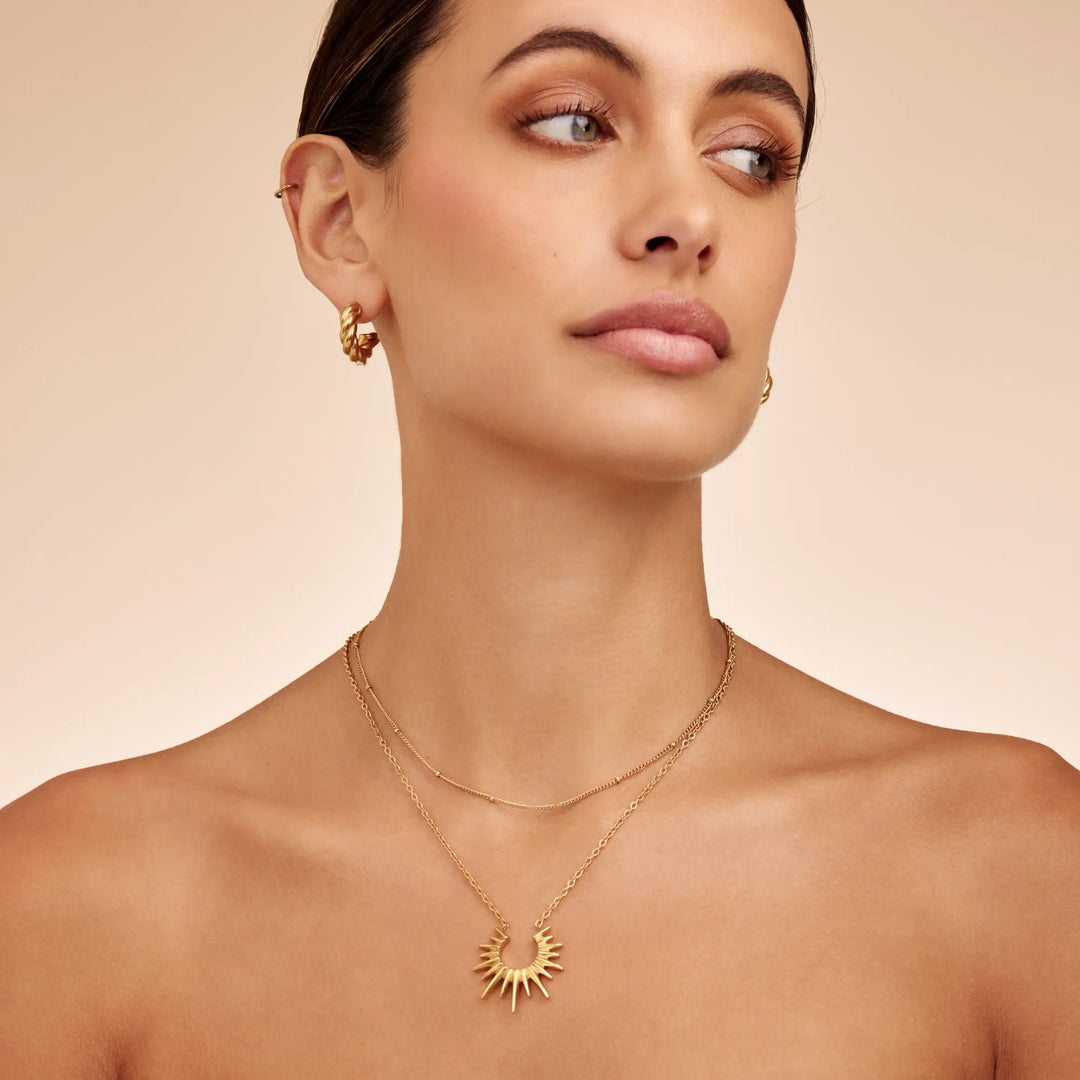 Radiant Halo Necklace